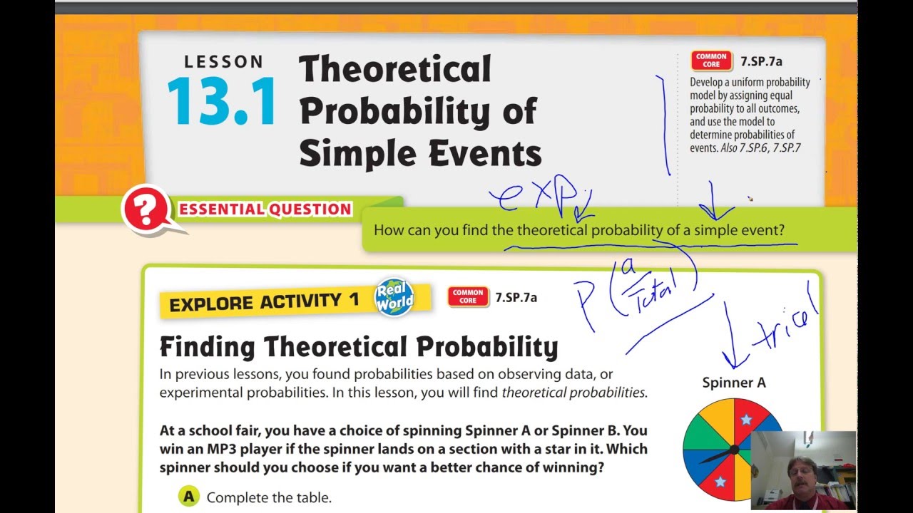 lesson 6 homework practice probability of simple events