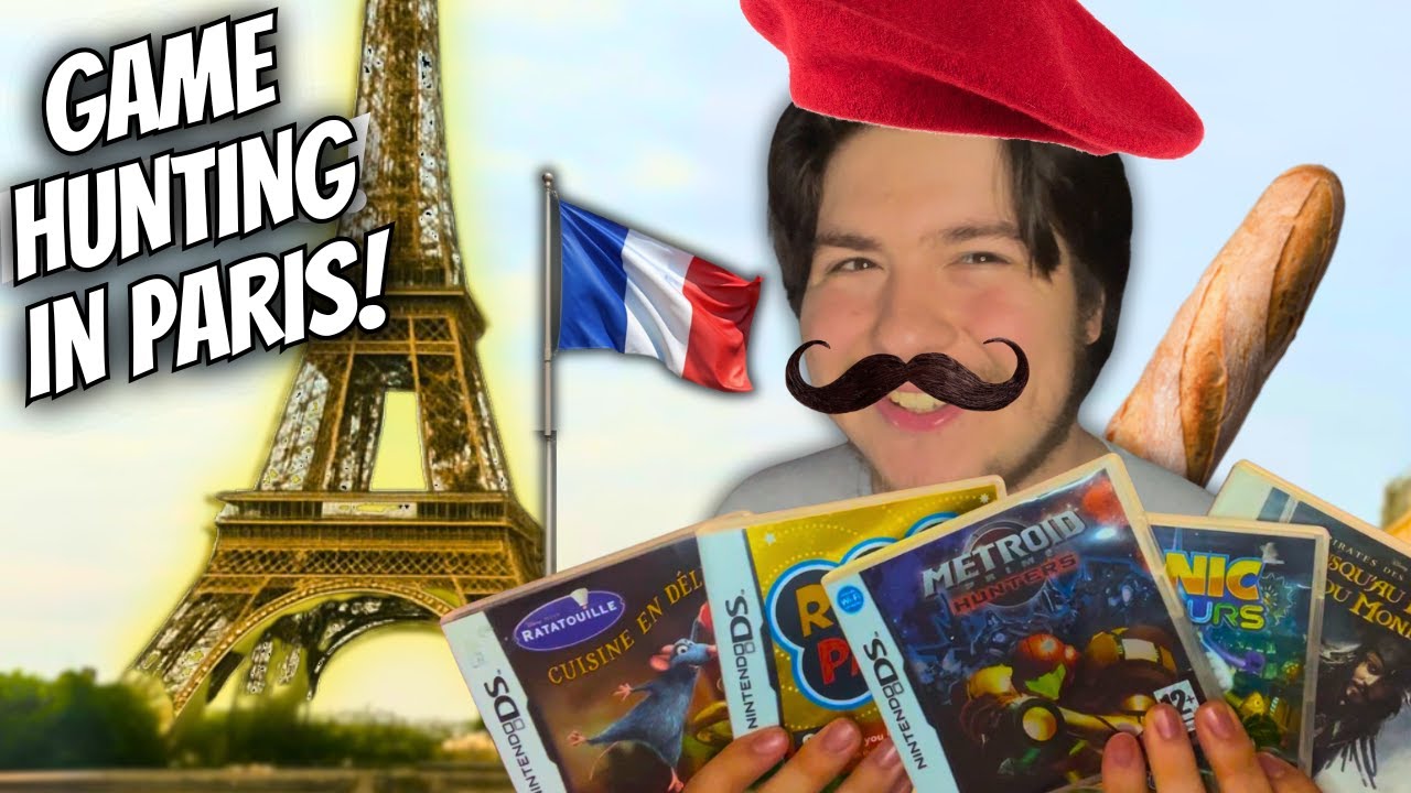 Hunting Down RARE Nintendo Games in Paris Game Stores!