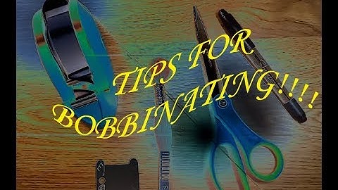 HandDyedDiva: FlossTube Tutorial - Tips For Bobbinating!!!!