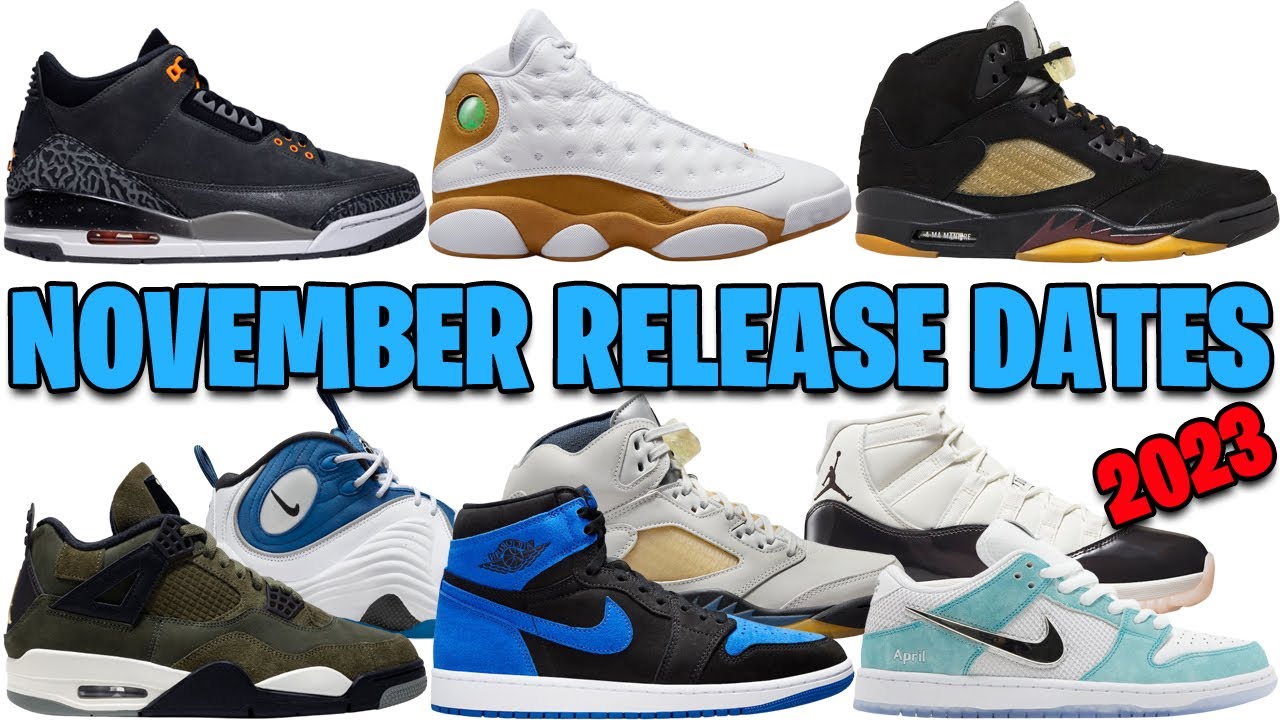 Jordan Release Dates - 2023