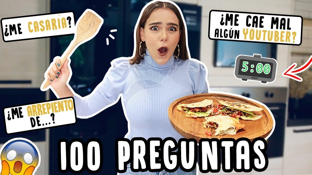 ¡100 PREGUNTAS EN 5 MINUTOS! ¡NERRRVIOOOOOS! ♥️- Yuya modality