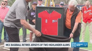 McLennan Community College baseball legends see their jerseys retired