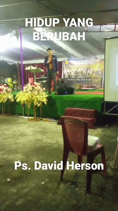 Khotbah Ps. David Herson di Desa KAIMA, Kec. Kauditan