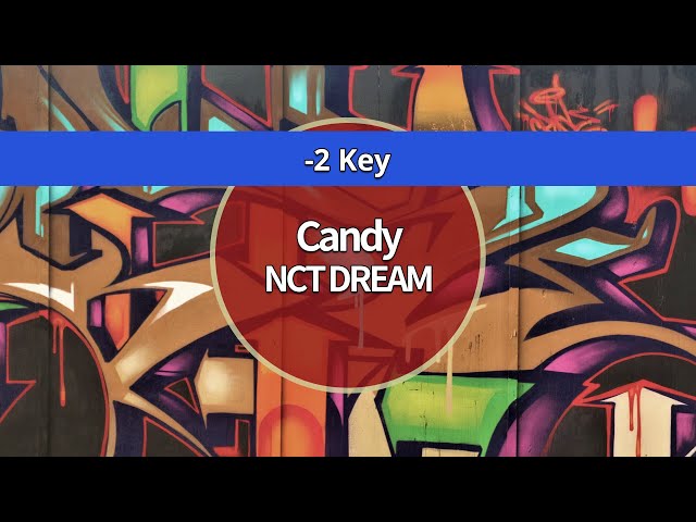 MR노래방ㆍ-2 key] Candy - NCT DREAM ㆍMR Karaoke class=