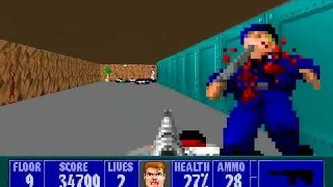 Automatic Wolfenstein 3D: Confrontation Floor 9