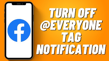 How to Turn Off @everyone Tag Notification on Facebook (2023)