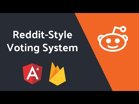 Reddit Inspired Upvoting System with Angular and Firebase NoSQL