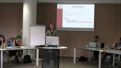 Sylvia Wenmackers speaks on the Problem of Old Evidence