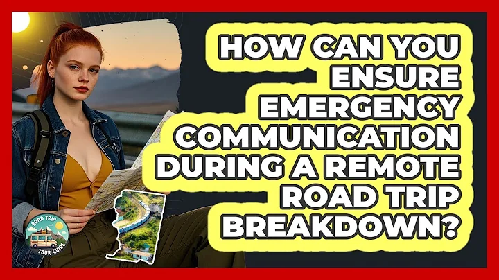 How Can You Ensure Emergency Communication During A Remote Road Trip Breakdown?