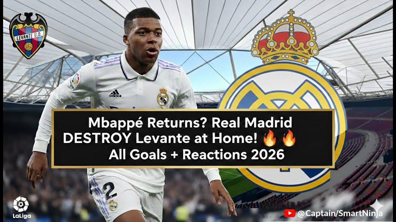 2026 Spanish LALIGA Real Madrid vs Levante