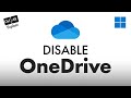 How to Disable OneDrive From Your PC (Windows 11)
