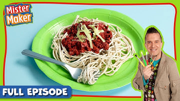 Mister Maker 🎨 Series 2, Episode 1 | Spaghetti Bolognese 🍝 | FULL EPISODE