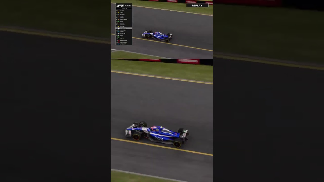 F1 24 Ricciardo VS Sainz – Melbourne GP Battle