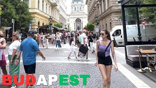 4K HDR BUDAPEST 2023 Beauty of Budapest on Foot Hungary Walking Tour   Don't Miss Out!'