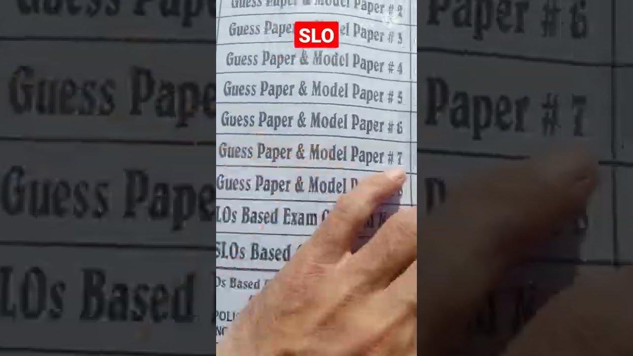 SLO What Is SLO Fbise SLO Based Exams 2022 Fbise New Exam SLO What Is SLO Fbise SLO Based Exams 2022 Fbise New Exam