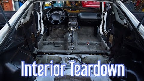 Integra Teardown & Cleaning - 94-01 Integra Seat Removal & Center Console