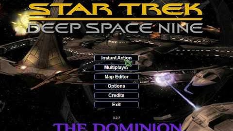Star Trek Armada II Fleet Operations Dominion War Menu