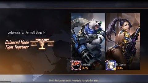 Garena Contra: Returns - Underwater 8 [Normal] Stage I-II #ContraReturns