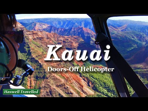 Video: Prohlídka Kauai helikoptérou s helikoptérami Jacka Hartera