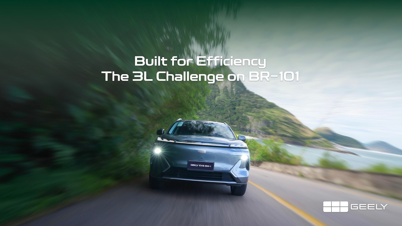 GEELY EX5 EM-i｜Brazil is calling. The 3L Challenge is ON !