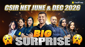 CSIR NET Life Sciences June 2026 Complete Recorded Course Launch | Join Today at 5 PM | VedPrep