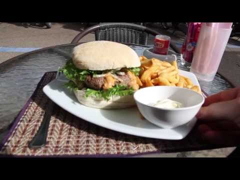 The best burger in Ao Nang. Sitti Cafe. Ao Nang, Krabi, Thailand