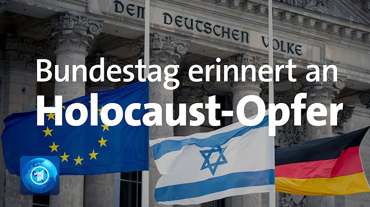 Bundestag gedenkt der Opfer des Nationalsozialismus
