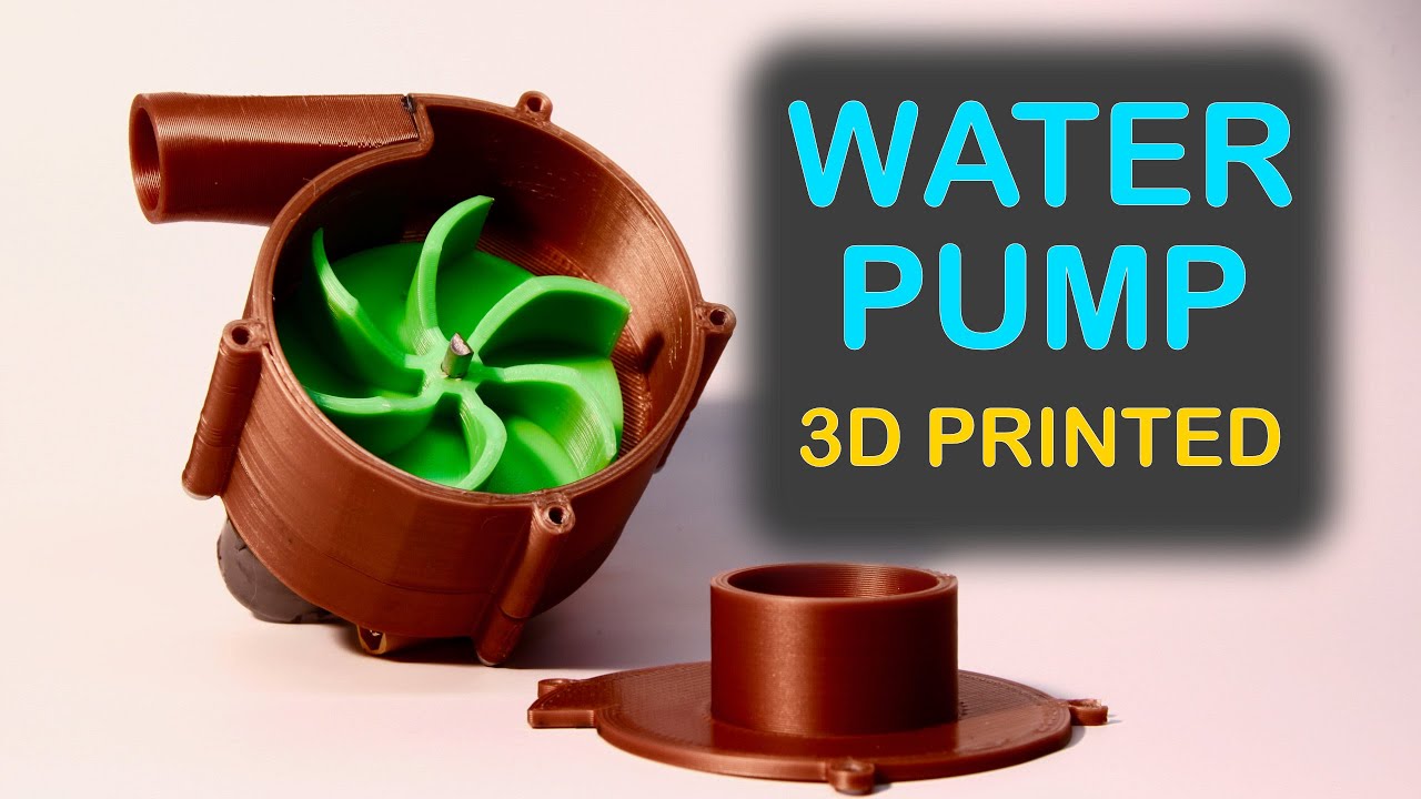 3d Printed Water Pump