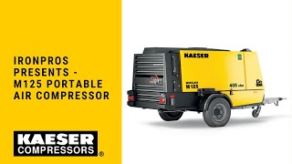 IRON PROS PRESENTS: MOBILAIR M125 PORTABLE AIR COMPRESSOR