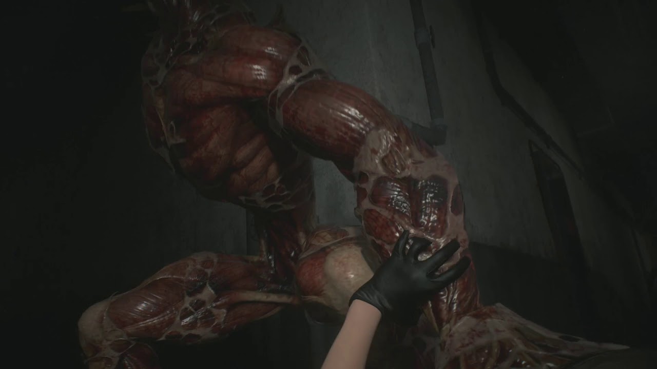 RE2 Remake, Resident Evil 2 Remake, Resident Evil 2, licker, yikes, egg, gr...