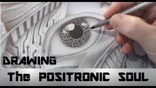 Drawing the POSITRONIC SOUL  and narrating part of The BICENTENIAL MAN  short story .