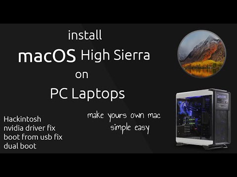install macOS High Sierra on Pc Hackintosh Olarila - YouTube