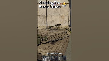 Guarding Enemy Spawn War Thunder #shorts