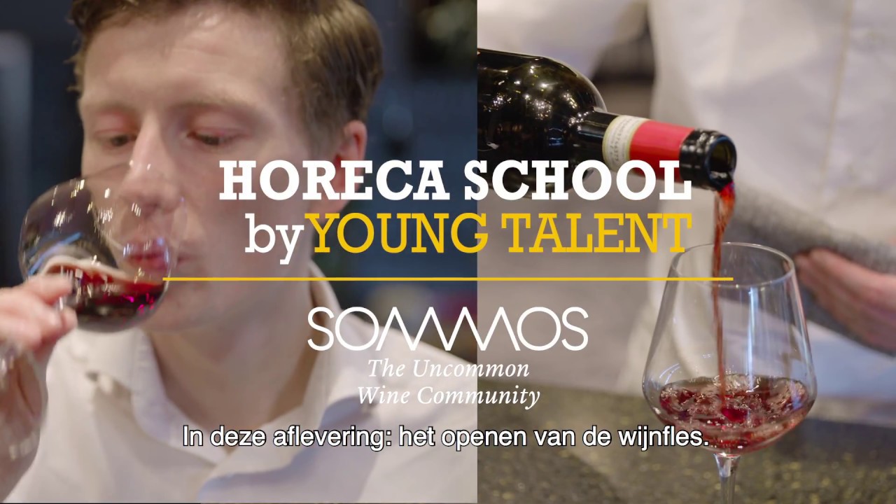 Hoe open je een fles wijn? | Ruben Kwakman #HSBYT - YouTube