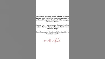 Your Vibrations ✨️ #shorts #motivation #vibration