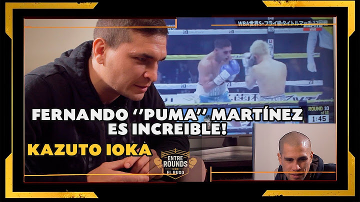 Boxeadores Reaccionan a - Fernando Martinez vs Kazuto Ioka ''2''