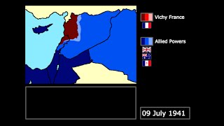 [WWII] The Allied Invasion of Syria and Lebanon (1941): Every Day