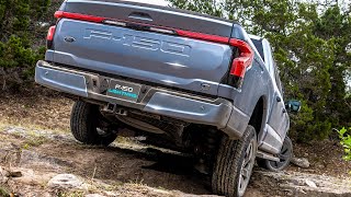 Ford F 150 Lightning - Off-road Test Shows Ability of Electric Trucks 2022-2023 for Offroad