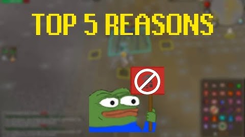 Top 5 Reasons to Play a Main in OSRS | TheDuckChris Ramble