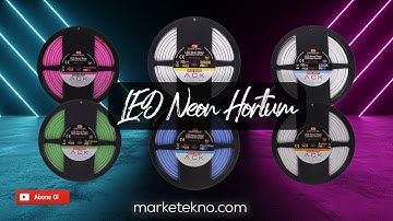 5 Metre Led Neon Hortumları İnceledik