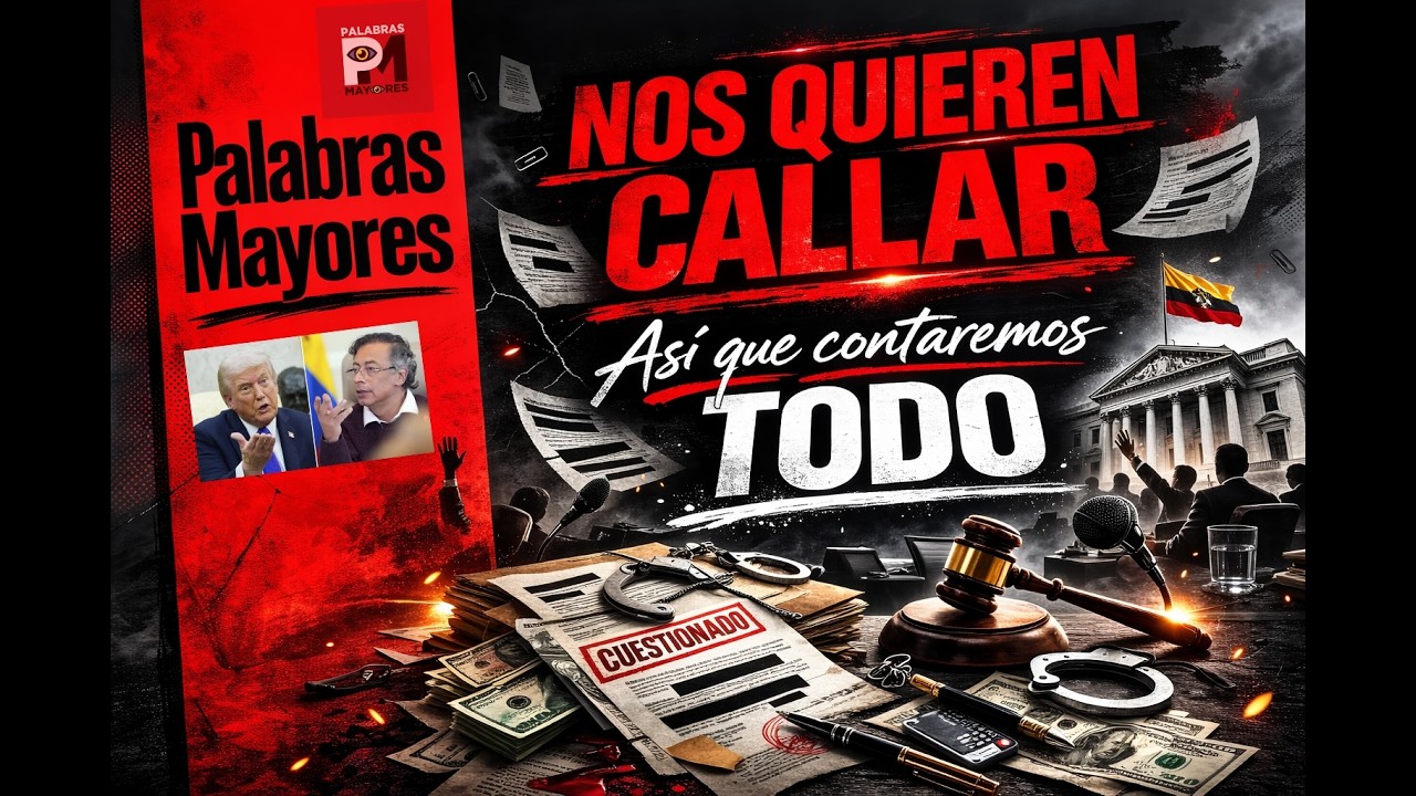 NOS QUIERE CALLAR QUIEN MENOS PENSÁBAMOS