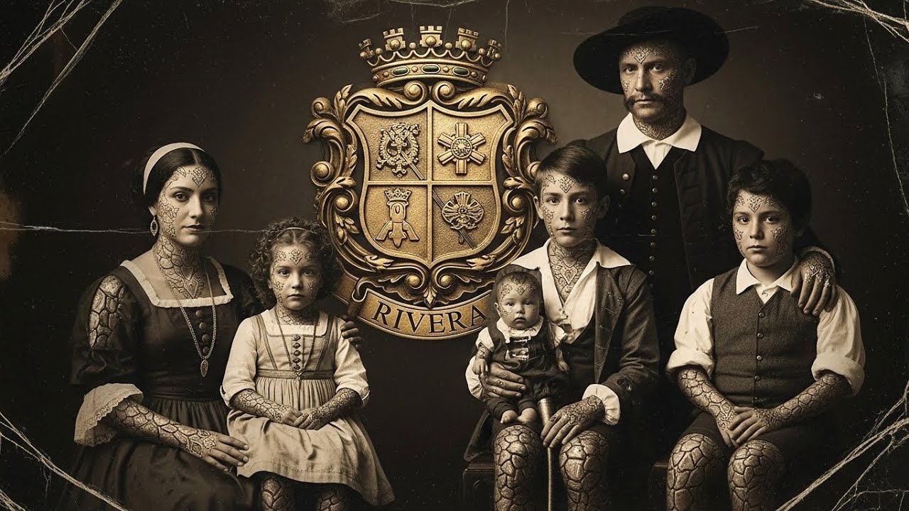 Mantuvieron su apellido grabado en oro — y sus cuerpos se llenaron de escamas al crecer