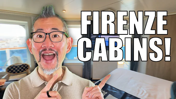 Inside ALL FOUR Cabin Types on the Carnival Firenze
