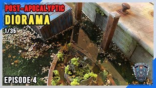 Modeling the Apocalypse: Crafting Convincing Post-Apocalyptic Dioramas - River (Epoxy Resin) [EP4]