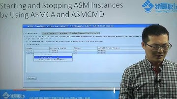 #Oracle OCP认证【3.1.8】高级/Oracle集群核心部分/  asm实例的管理