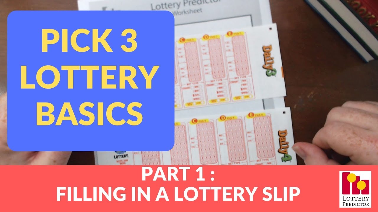 Pick 3 Lottery Basics Part 1 Filling In A Lottery Slip YouTube Pick 3 Lottery Basics Part 1 Filling In A Lottery Slip YouTube