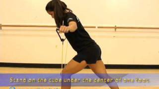 BruinStrength - Tube Exercises - BYF - Reverse Fly Bent Over Posterior Raise, UCLA