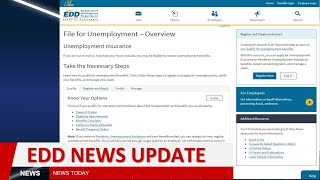 CA EDD Update - PUA Repayments, Pending, Work History Document Requests, Unemployment Update
