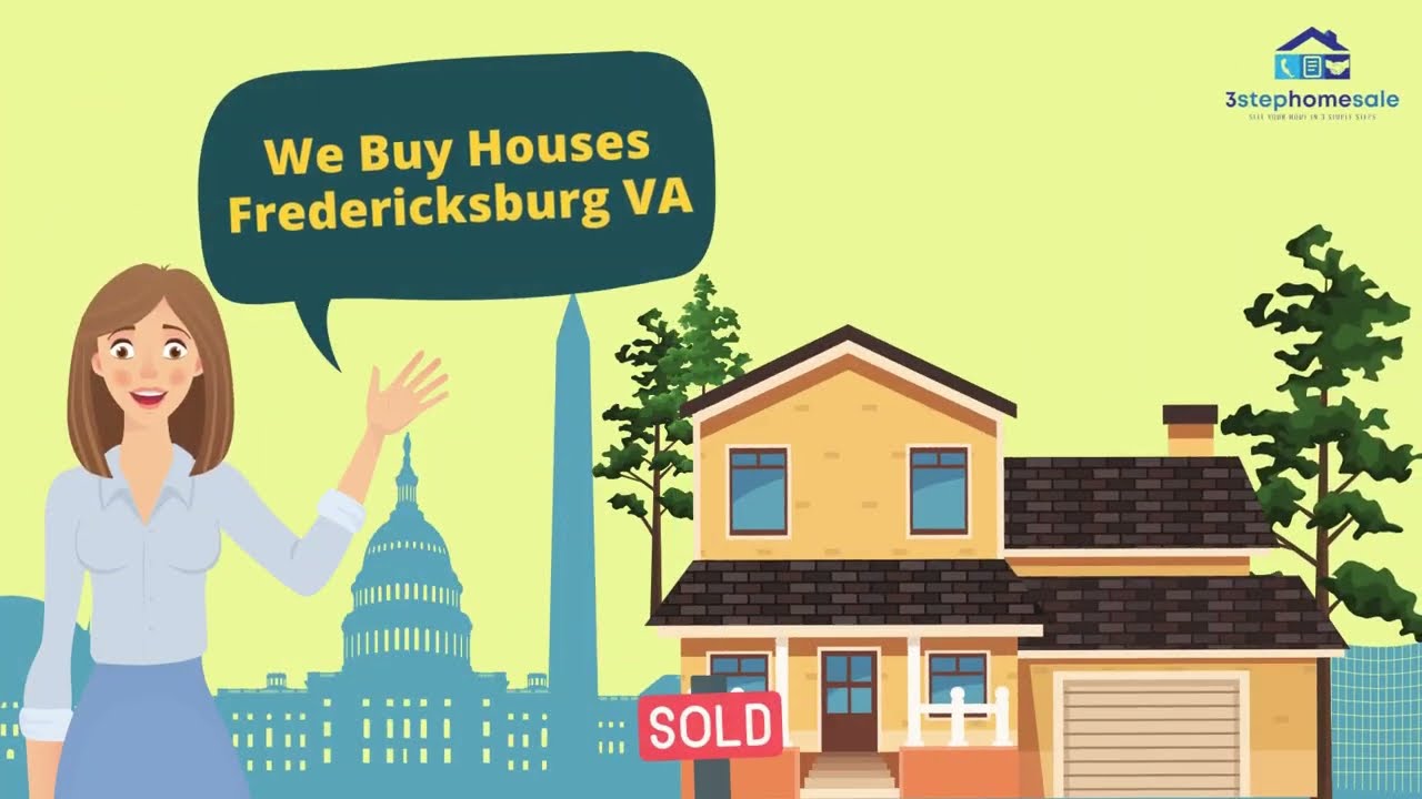 We Buy Houses Fredericksburg VA 3 Step Home Sale Cash Home Buyers YouTube