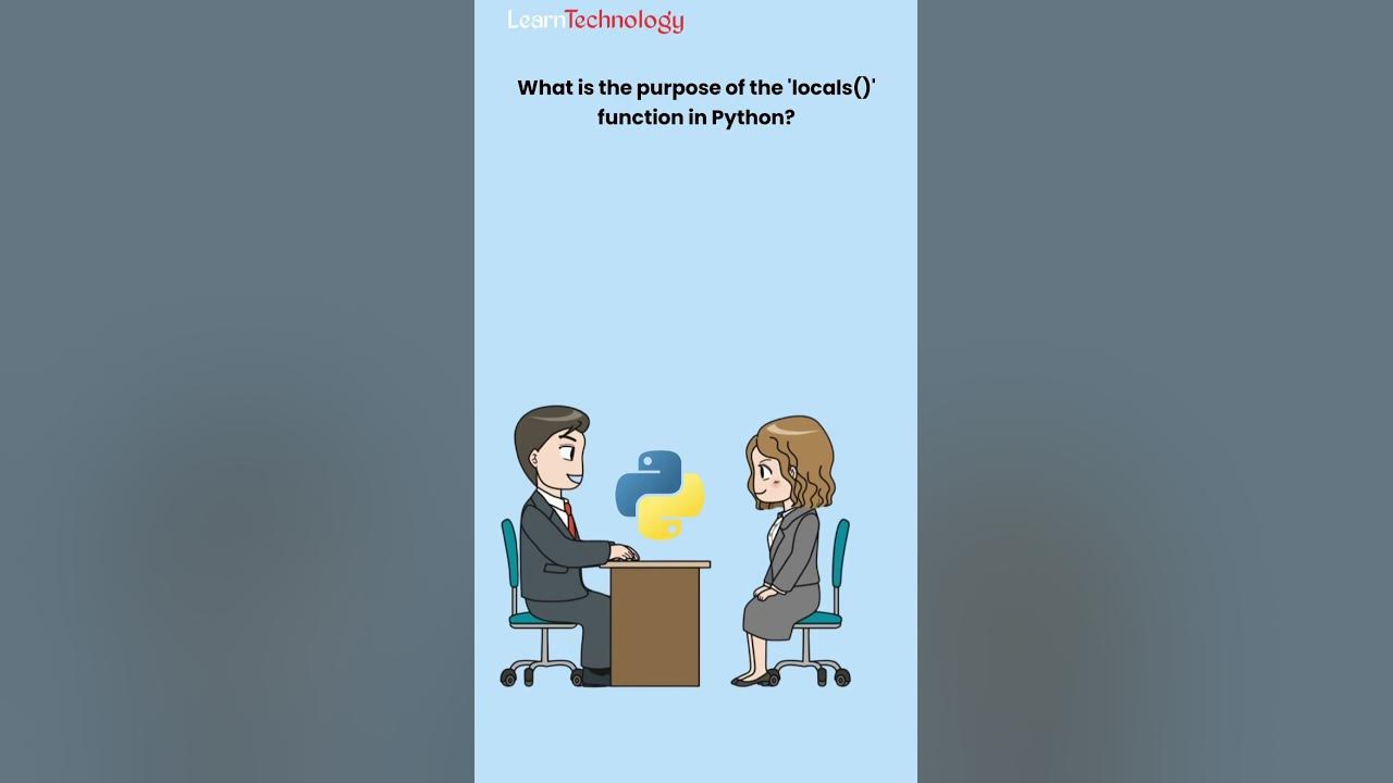 Locals function in python most asked python interview question 